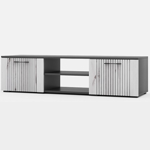 Стенка «Монреаль» КМК 0986, антрацит/дуб канадский арктик. Фото 5