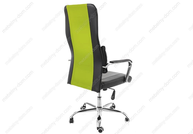 Компьютерное кресло Unic черное / зеленое. Фото 3