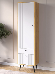 Шкаф Вега Саксония 54, белый матовый от магазина Мебельный дом