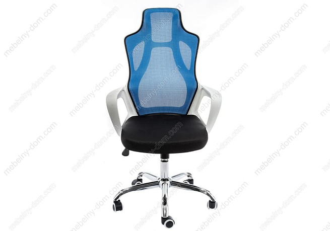 Компьютерное кресло Local черное / голубое. Фото 2