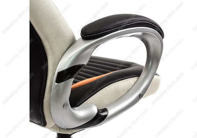 Офисное кресло Roketas оранжевое. Фото 7