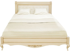 Кровать с мягким изголовьем Неаполь 180 T-528, ваниль от магазина Мебельный дом