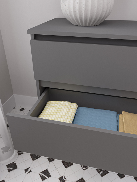 Комод Мори МК 1380.6, Графит. Фото 5