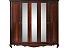 Шкаф распашной 5-ти дверный с зеркалами Неаполь Т-525, вишня. Фото 2