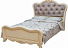 Кровать «Милано» 8801-A 160, слоновая кость. Фото 1