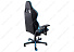 Компьютерное кресло Racer черное / голубое. Фото 3