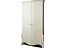 Шкаф для одежды «Луиза» ММ 227-01/02Б, белая эмаль. Фото 1