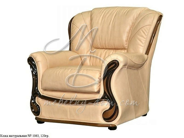 Кожаное кресло «Изабель 2». Фото 3