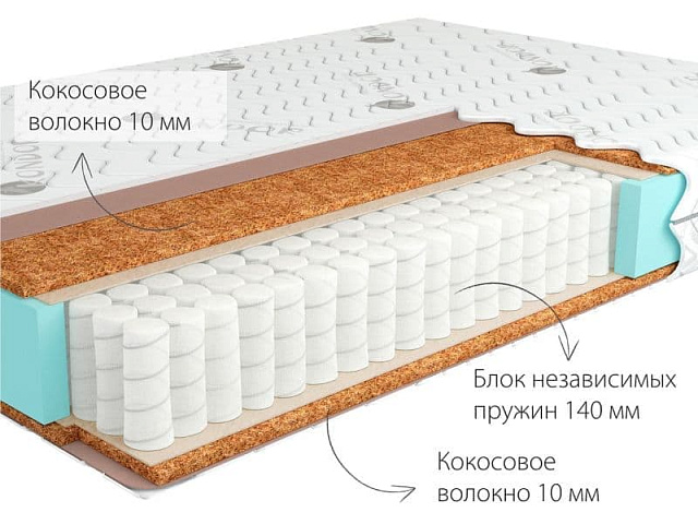 Кровать c матрасом «PS-8823» 140x200, античный дуб. Фото 5