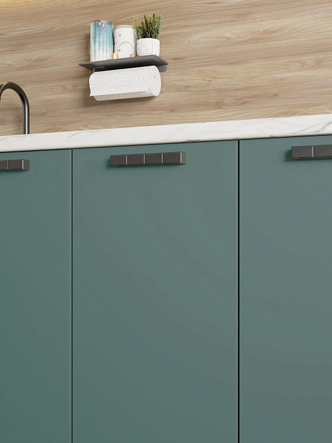 Кухонный гарнитур «Лаванда» 2,0м, изумруд. Фото 3