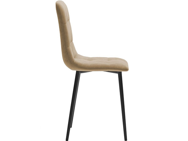 Комплект стульев «Чили» 2шт, бренди 04, каркас черный. Фото 4