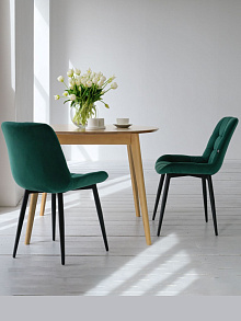 Комплект стульев «Президент» (2 шт), Зеленый от магазина Мебельный дом