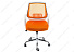 Компьютерное кресло Ergoplus белое / оранжевое. Фото 2