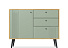 Комод Вега Саксония 105, серо-зеленый. Фото 2