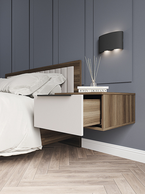 Тумба Роза 450 Ройс, бежевый скин. Фото 2