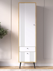 Шкаф Вега Саксония 54, белый матовый от магазина Мебельный дом