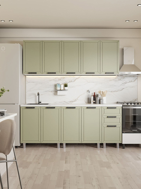 Кухонный гарнитур «Лилия» 2,0м, фисташка. Фото 1