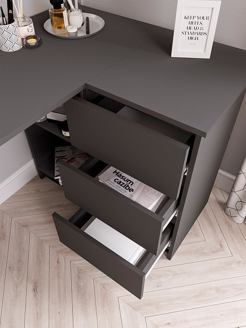 Стол Мори МС-16 универсальный, Графит. Фото 4