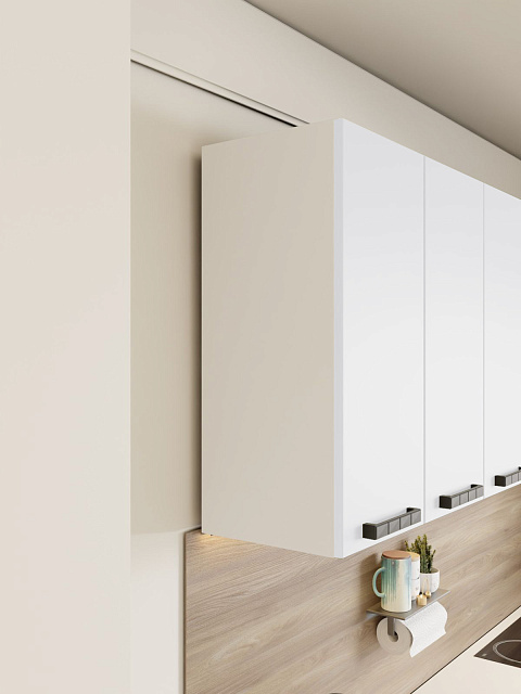 Кухонный гарнитур «Лаванда» 2,4м, белый. Фото 5