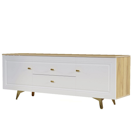 Тумба Вега Сапфир ТВ 1700, белый глянец. Фото 1