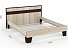 Кровать «Эшли» 160*200 (без ламелей), Венге/сонома. Фото 2