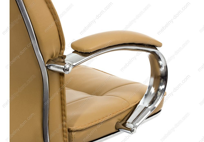 Офисное кресло Twinter желто-коричневое. Фото 8