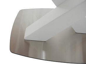 Стол «Орлеан» Moderne ПМ стекло OPTI, белый от магазина Мебельный дом