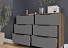 Комод Роза 1300 Ройс, графит скин. Фото 2