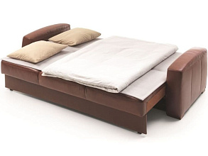 Кожаный диван-кровать «Yuka» от магазина Мебельный дом