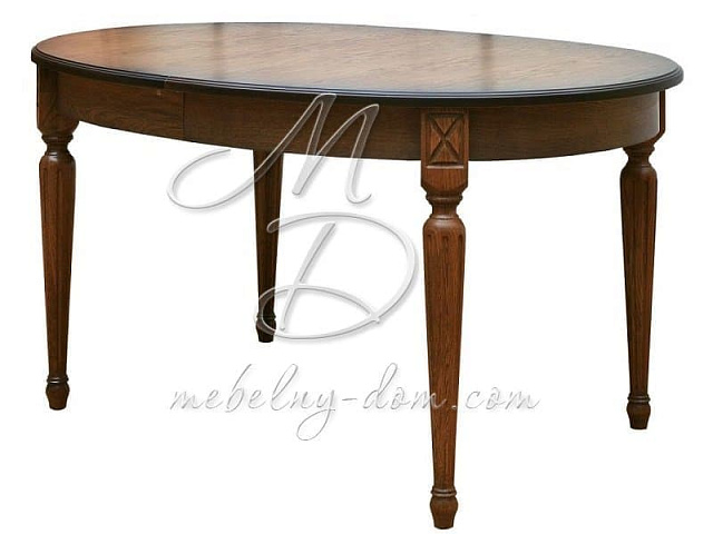 Стол «Верди Люкс 14» П323.01, дуб с патиной. Фото 1