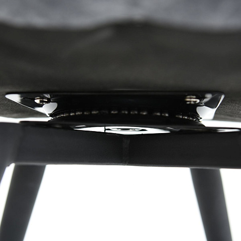 Стул «Вермут», велюр Бренди крем, каркас вращения черный. Фото 7