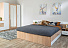 Кровать «Алёна» 160x200 с основанием, Дуб сонома/Белый. Фото 8