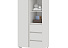 Шкаф «Хелен» ШК-03 с ящиками, белый. Фото 1