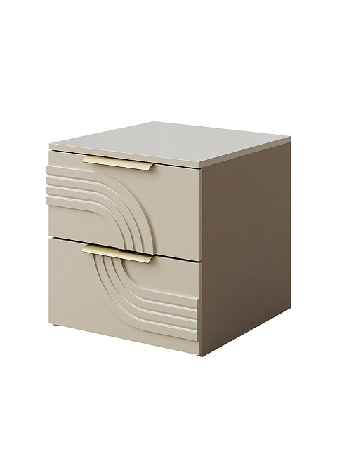 Тумба «Монтиз» 2я КМК 1003.2, персидский жемчуг/шадэ песочный. Фото 1