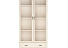 Шкаф-витрина Сиена 2дв, бежевый. Фото 2