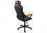 Офисное кресло Leon черное / оранжевое. Фото 3