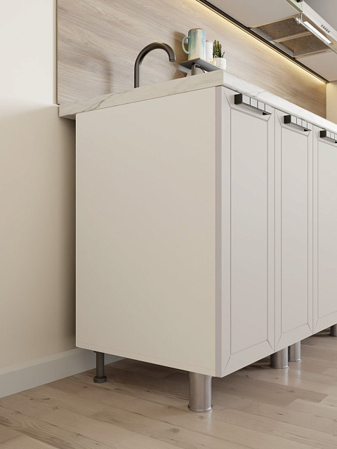 Кухонный гарнитур «Лилия» 2,4м, кашемир. Фото 5