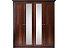 Шкаф распашной 4-х дверный с зеркалами Палермо Т-754, вишня. Фото 2
