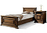 Кровать «Верди Люкс 9» П434.05м, венге. Фото 1