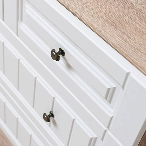 Комод «Богуслава» М7, дуб баррик/крем брюле. Фото 5