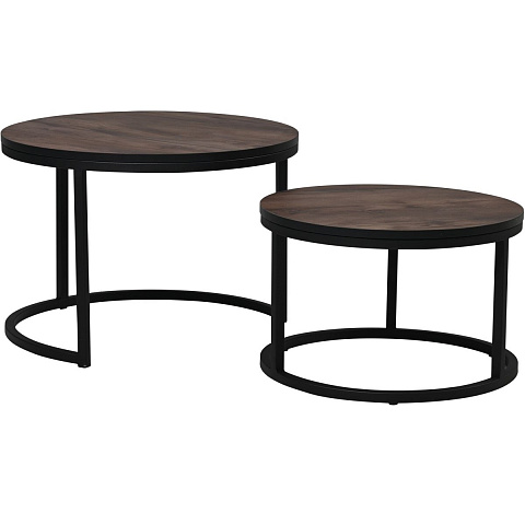 Стол «№6» ЛДСП Таксония темная, каркас черный. Фото 3