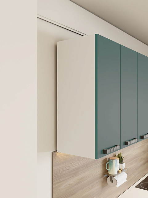 Кухонный гарнитур «Лаванда» 2,4м, изумруд. Фото 5