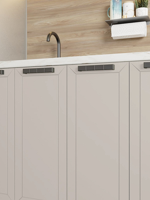 Кухонный гарнитур «Лилия» 2,4м, кашемир. Фото 4