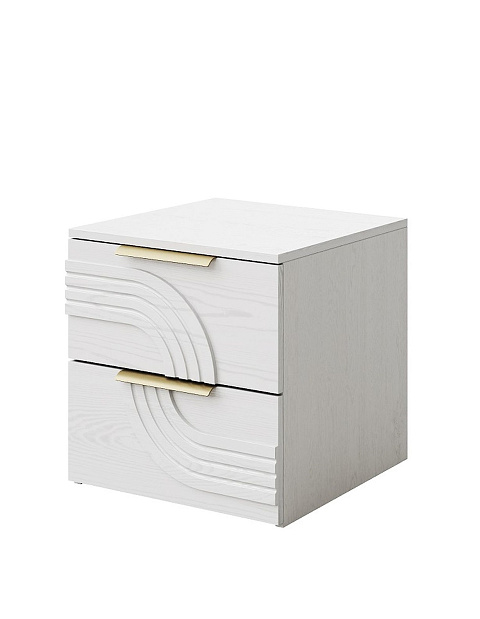 Тумба «Монтиз» 2я КМК 1003.2, белый/ясень текстурный. Фото 1