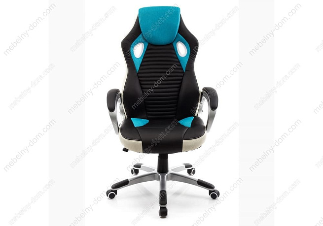 Офисное кресло Roketas голубое. Фото 1