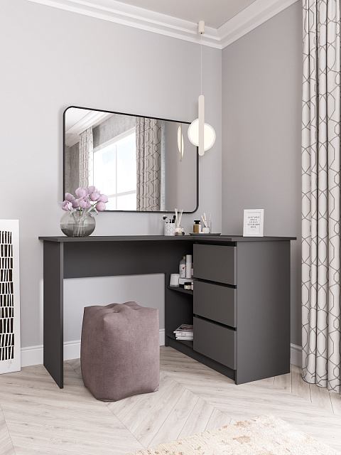 Стол Мори МС-16 универсальный, Графит. Фото 1