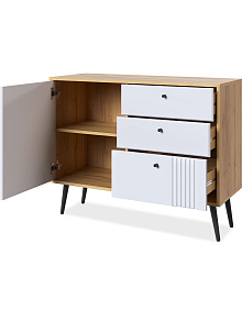 Комод Вега Саксония 105, белый матовый от магазина Мебельный дом