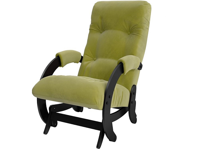 Кресло-глайдер, Модель 68 Венге, Verona Apple Green. Фото 1