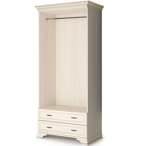 Шкаф Сиена 2дв, бежевый. Фото 3