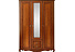 Шкаф распашной 3-х дверный с зеркалом Неаполь Т-523, янтарь. Фото 2